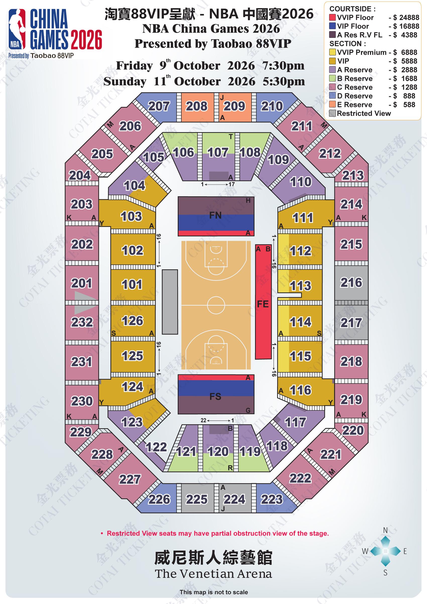 Fri 09 Oct 2026·19:30 座位圖
