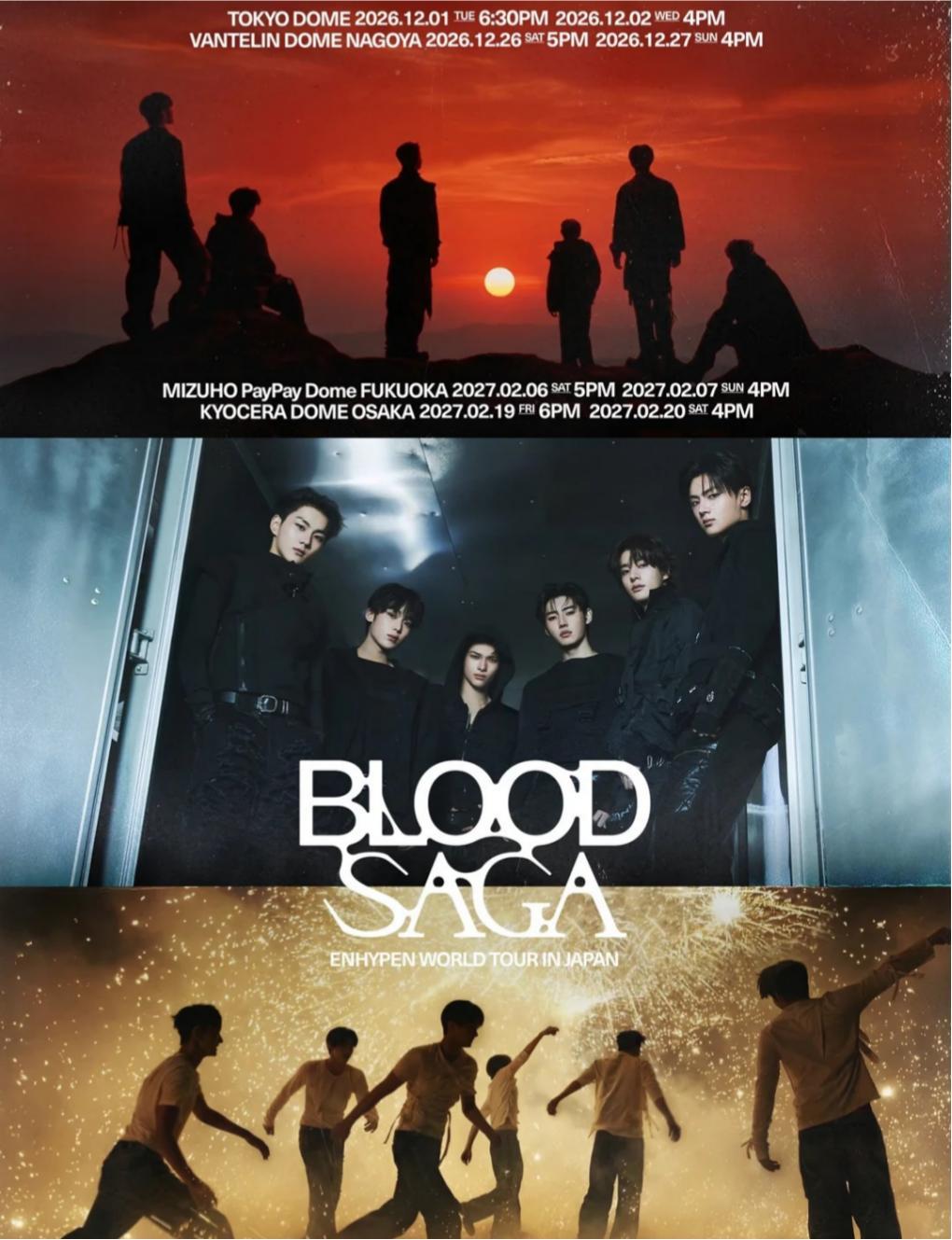 ENHYPEN WORLD TOUR 'BLOOD SAGA' in Tokyo