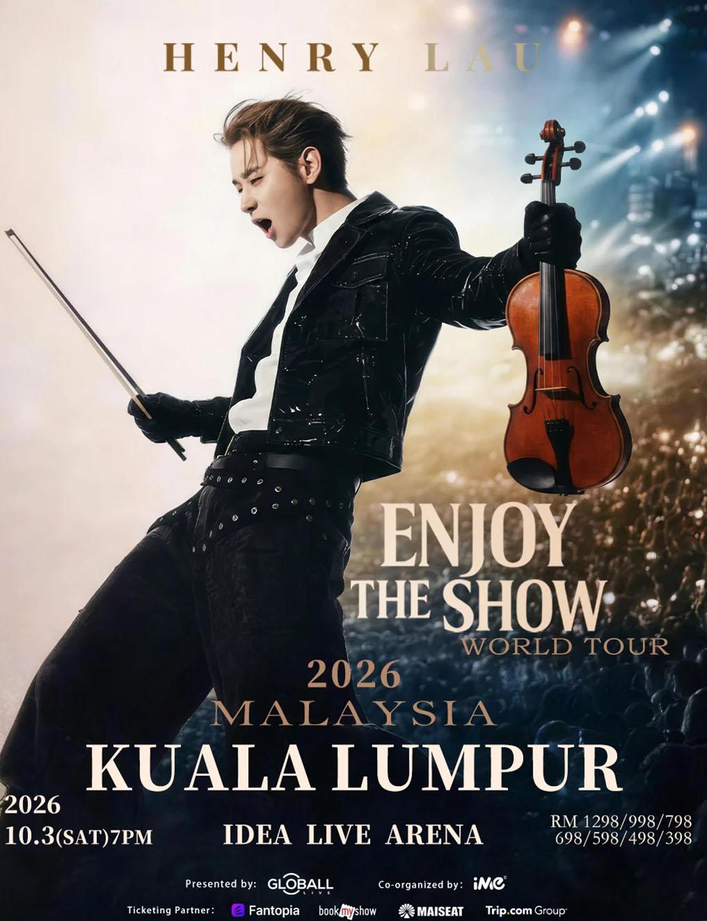 HENRY 2026 "ENJOY THE SHOW" World Tour in Kuala Lumpur