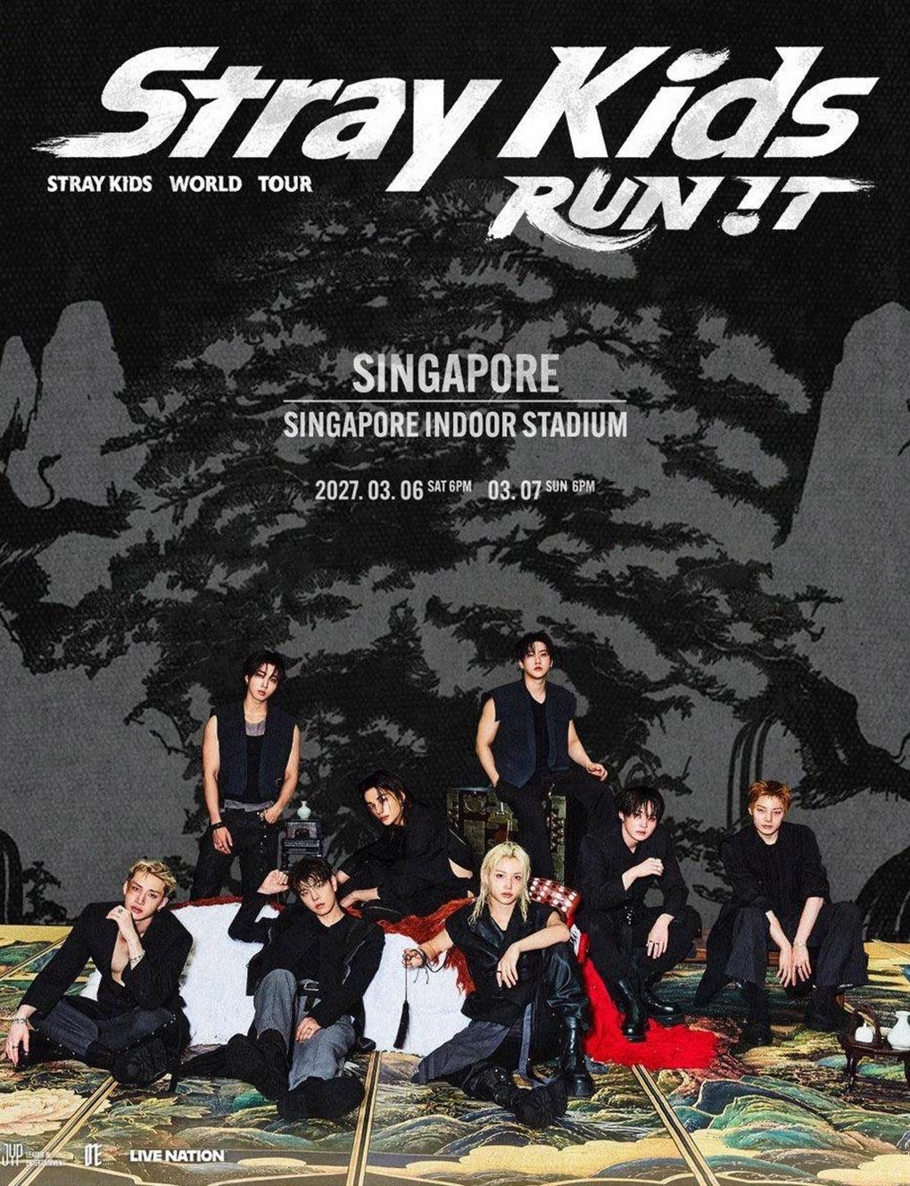 Stray Kids World Tour‹RUN IT SINGAPORE› in Singapore