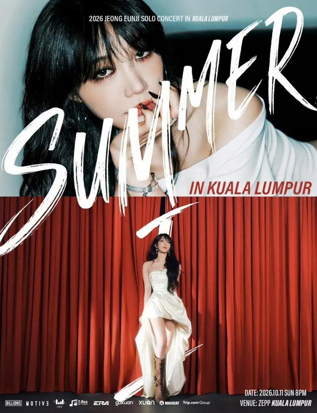 2026 JEONG EUNJI SOLO CONCERT IN KUALA LUMPUR