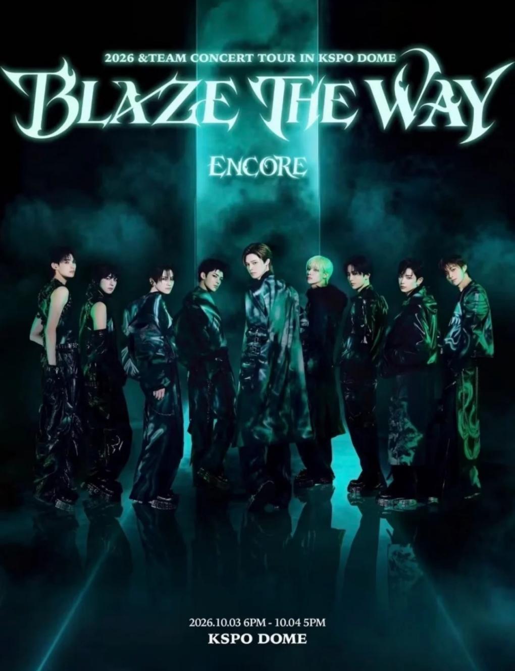 2026&TEAM CONCERT TOUR 'BLAZE THE WAY' ENCORE in Seoul