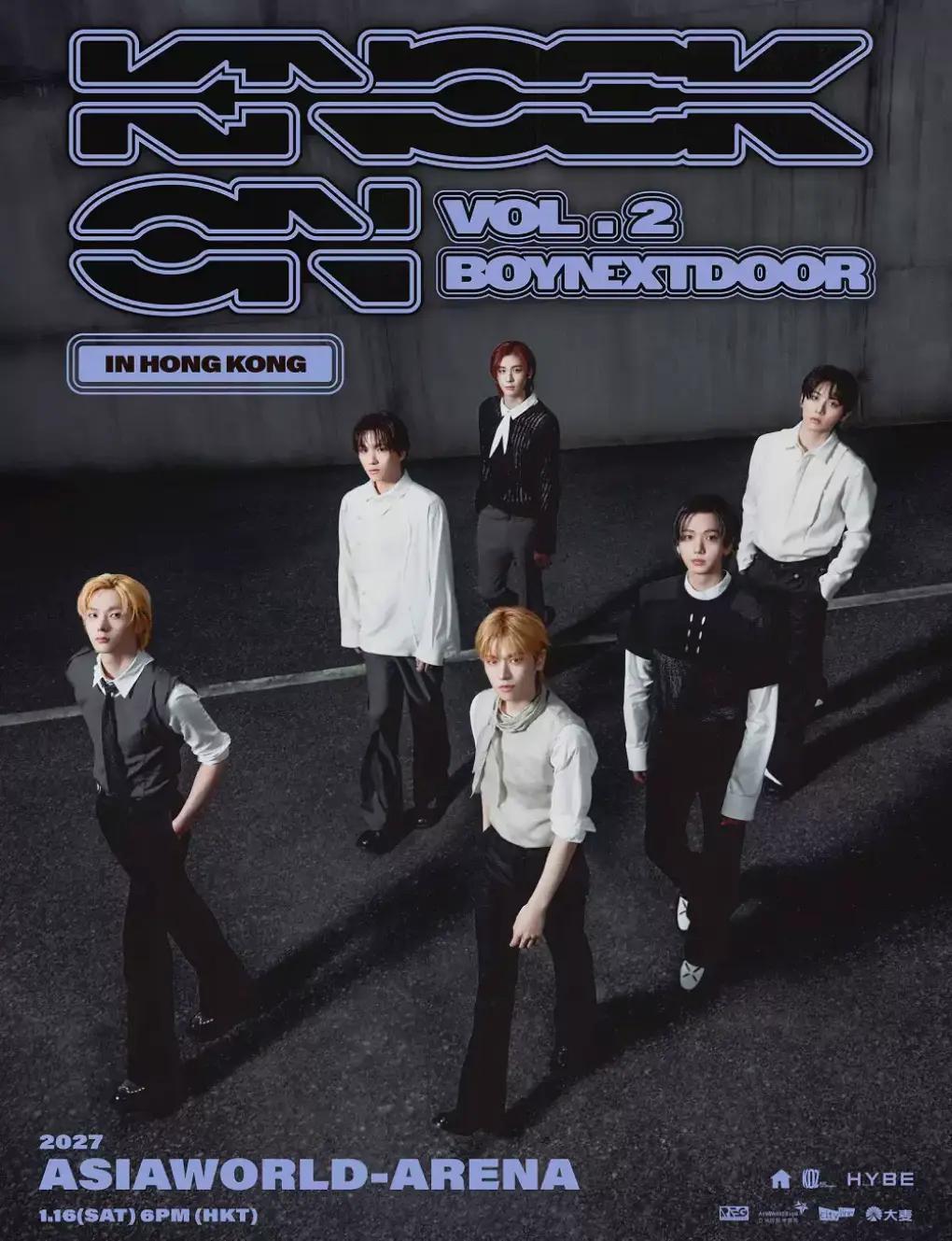 BOYNEXTDOOR TOUR 'KNOCK ON Vol.2' in Hong Kong