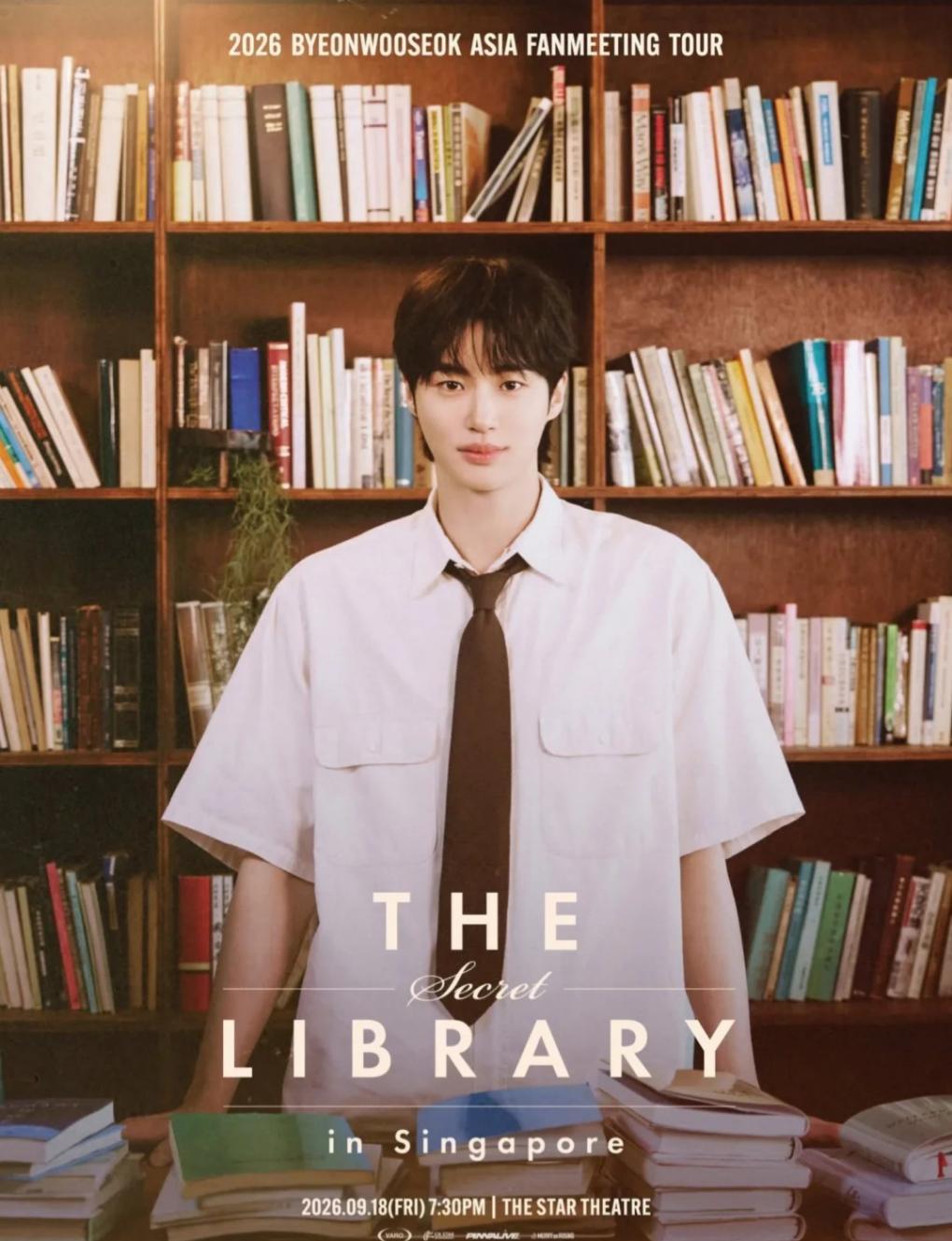 2026 ByeonWooSeok Asia Fanmeeting Tour‹The Secret Library› in Singapore
