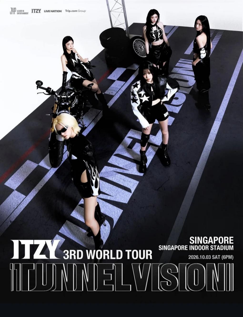 ITZY 3RD WORLD TOUR‹TUNNEL VISION› in Singapore