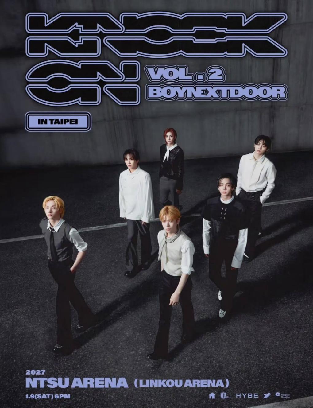 BOYNEXTDOOR TOUR 'KNOCK ON Vol.2' in Taipei