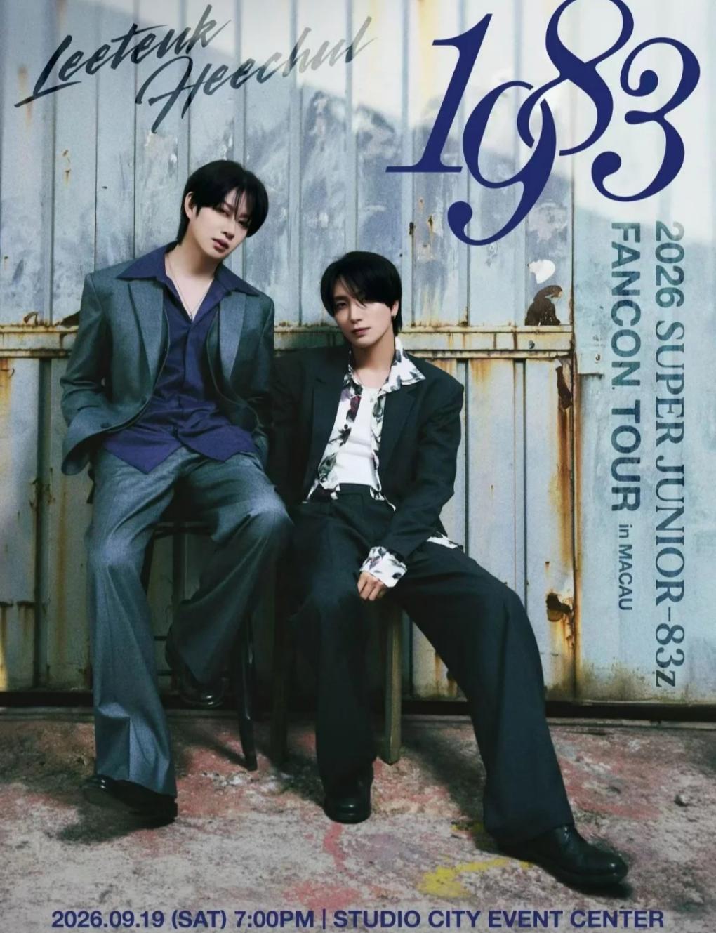 2026 SUPER JUNIOR-83z FANCON TOUR [1983] in MACAU