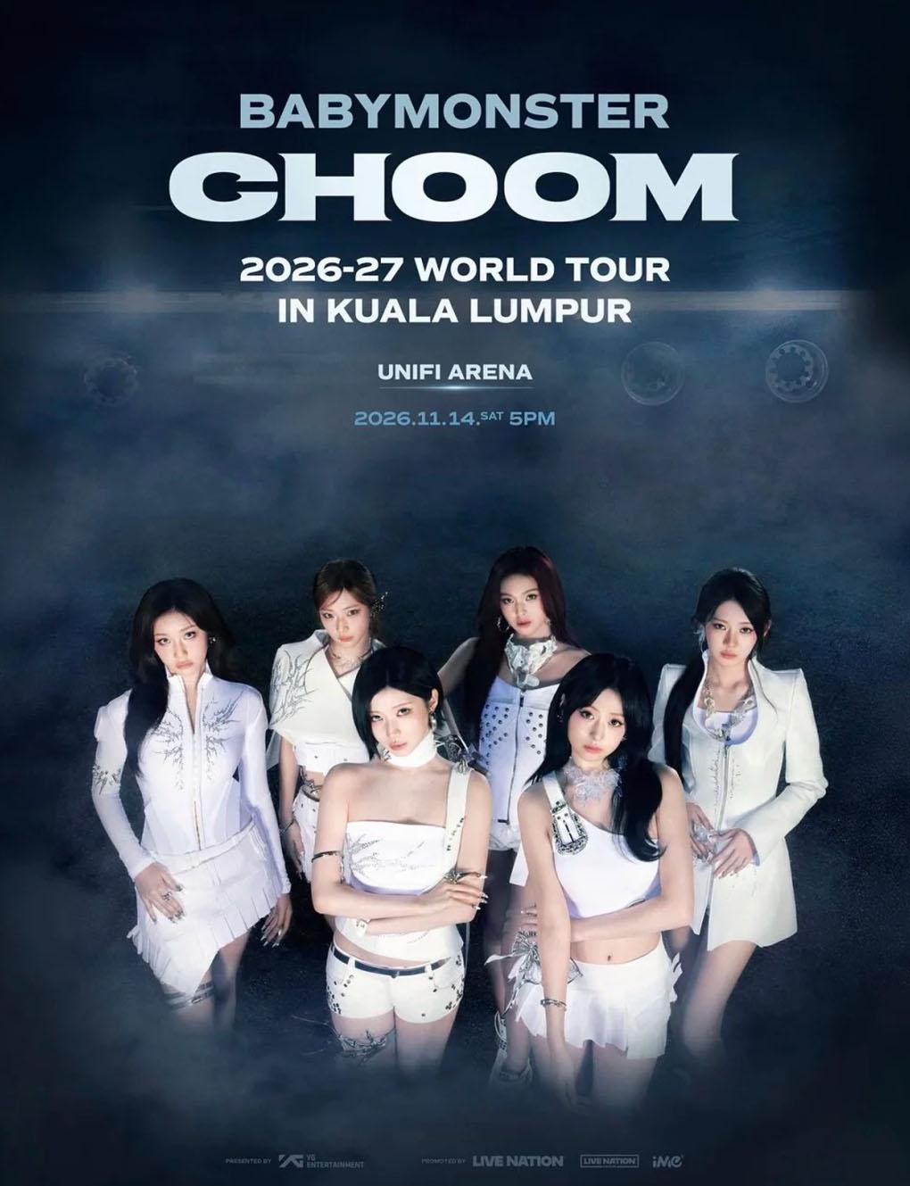 2026-27 BABYMONSTER WORLD TOUR [춤 (CHOOM)] in Kuala Lumpur