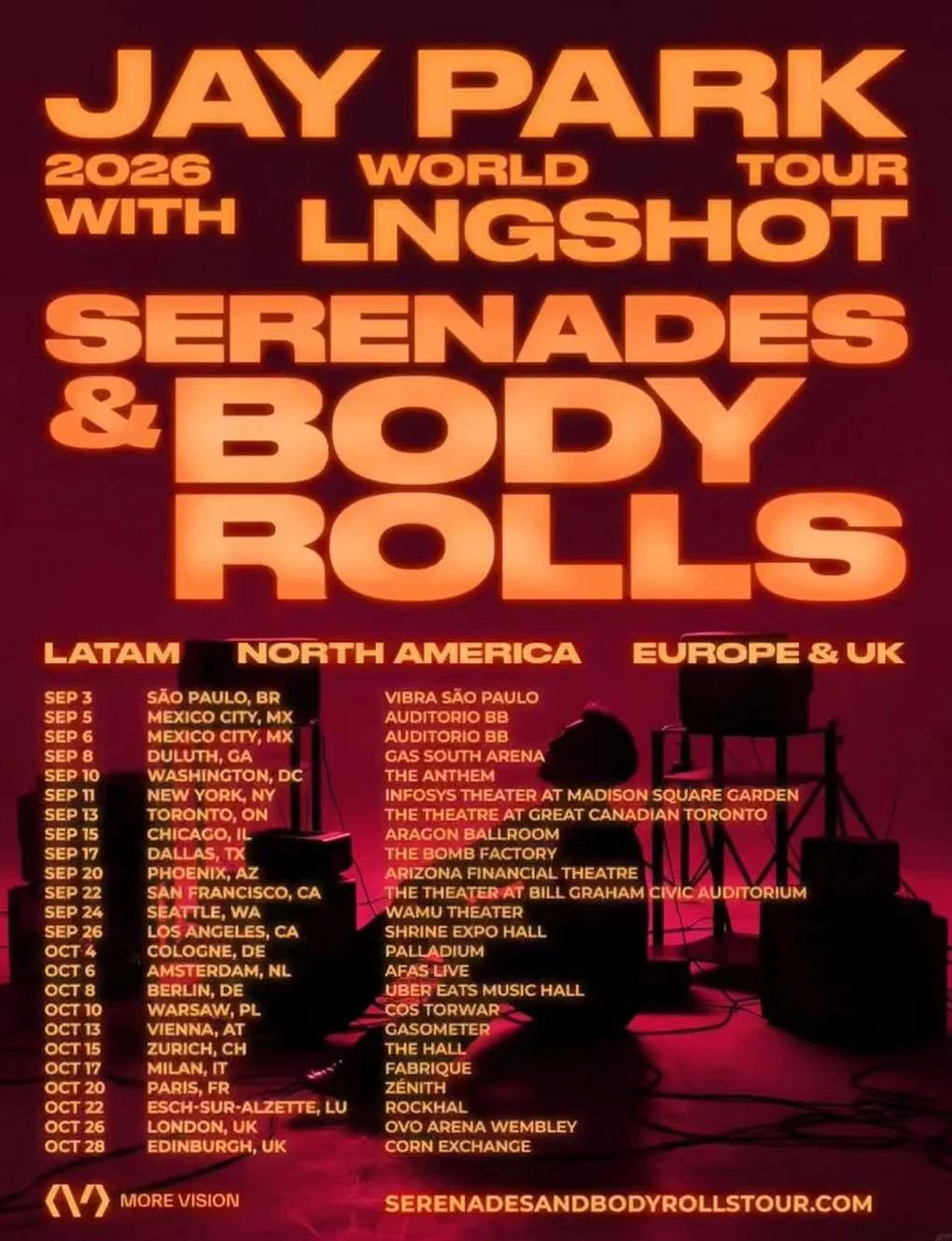 JAY PARK WITH LNGSHOT 2026 Concert in San Francisco