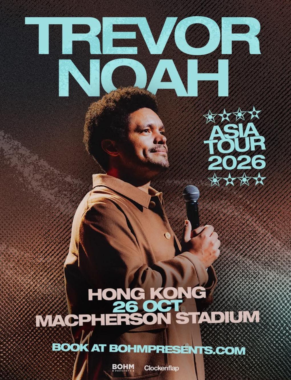 TREVOR NOAH ASIA TOUR 2026 in Hong Kong