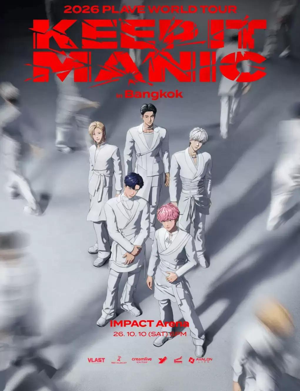 2026 PLAY World Tour [KEEP IT MANIC] in Bangkok