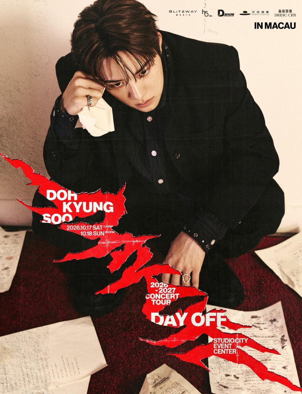 2026-2027 DOH KYUNG SOO CONCERT TOUR [DAY OFF] in Macau