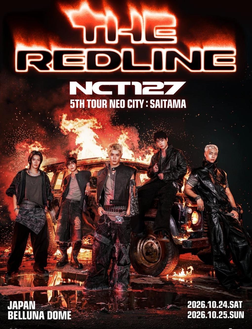 NCT 127 5TH TOUR 'NEO CITY: SAITAMA - THE REDLINE' in Saitama