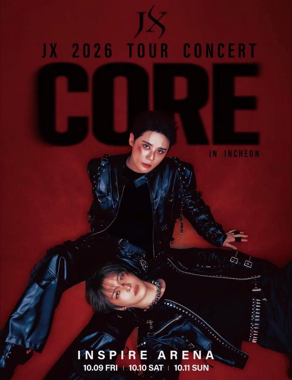 JAEJOONG XIA 2026 JX Tour CONCERT‹CORE› in Incheon