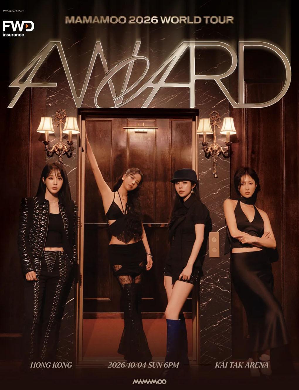 MAMAMOO 2026 WORLD TOUR‹4WARD› in HONG KONG