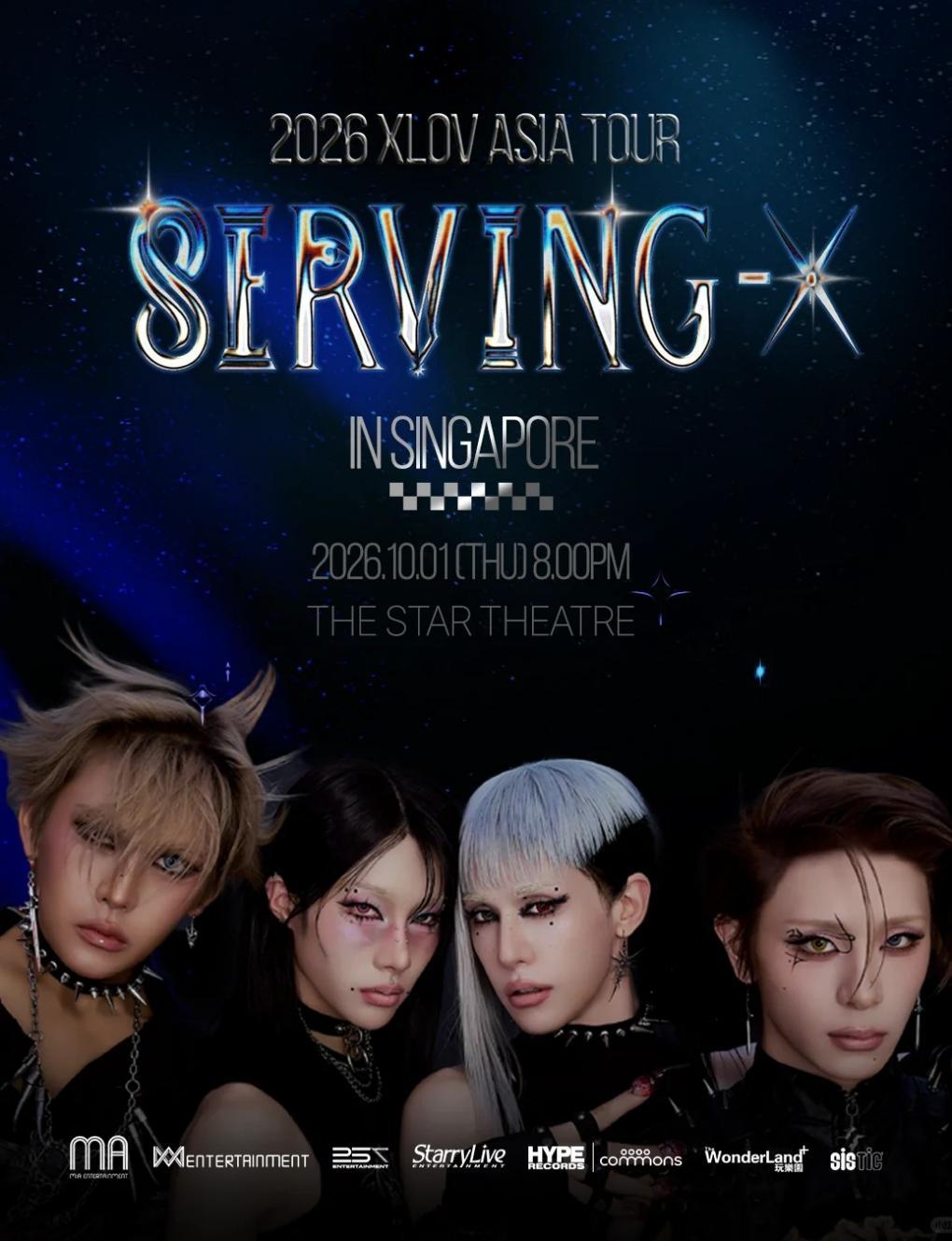 2026 XLOV Asia Tour - SERVING-X in Singapore