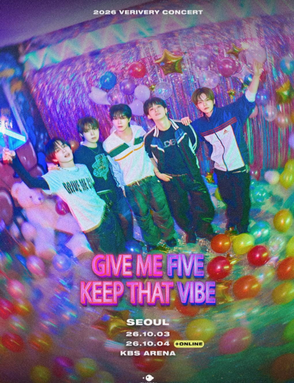 2026 VERIVERY CONCERT "GIVE ME FIVE, KEEP THAT VIBE" in Seoul