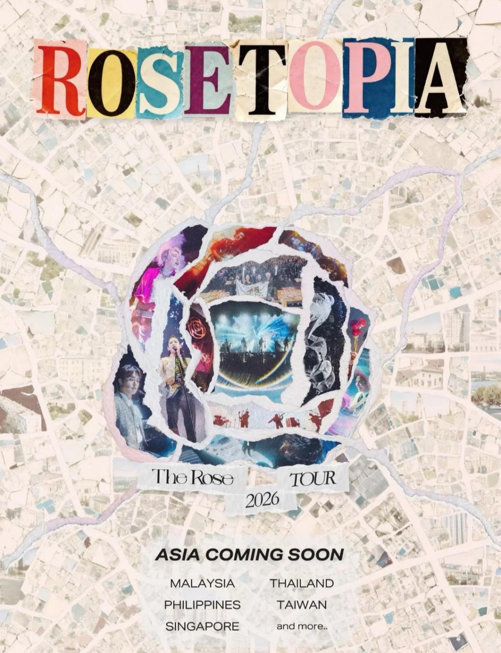 The Rose ROSETOPIA ASIA TOUR 2026 in Singapore
