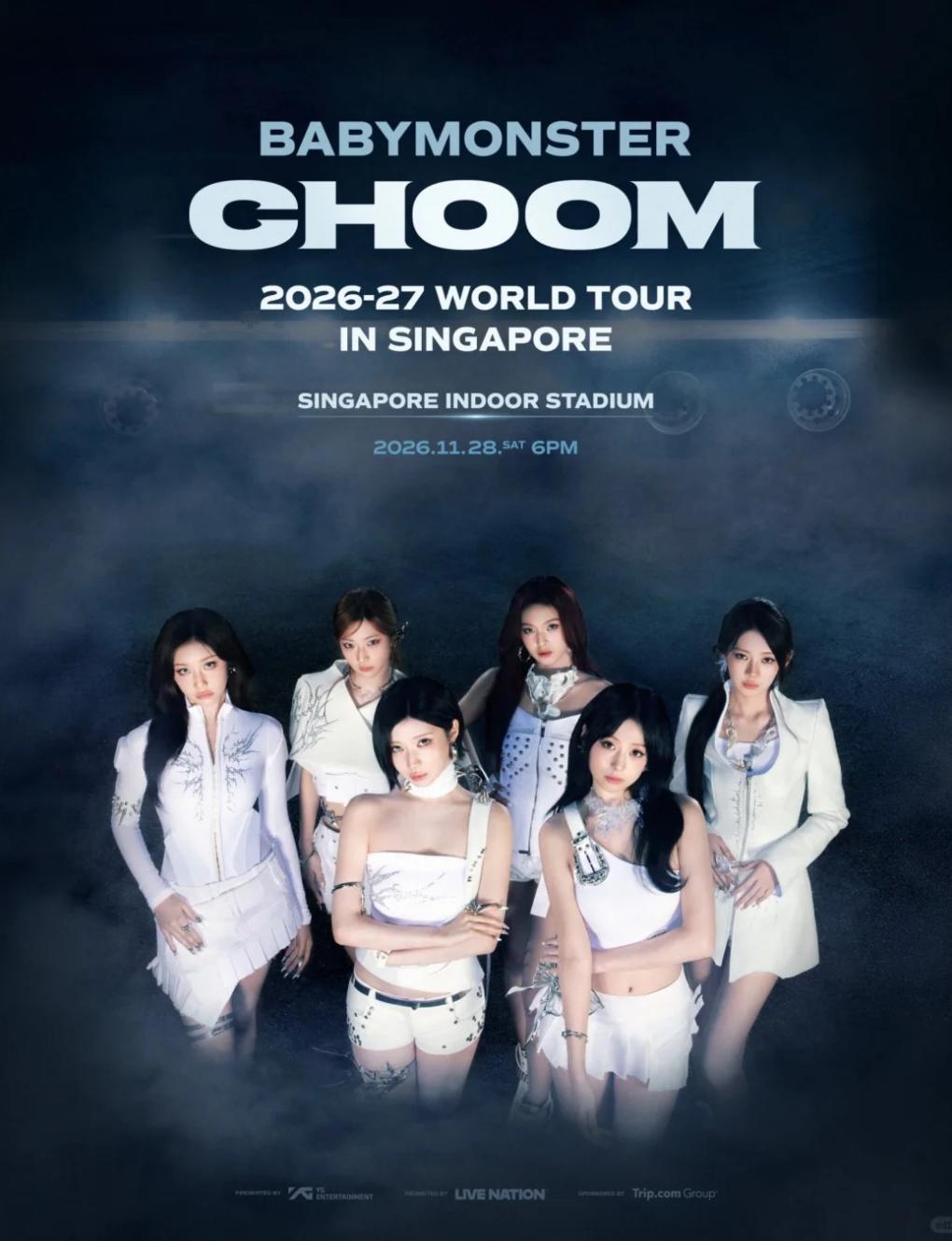 2026-27 BABYMONSTER WORLD TOUR [춤 (CHOOM)] in Singapore