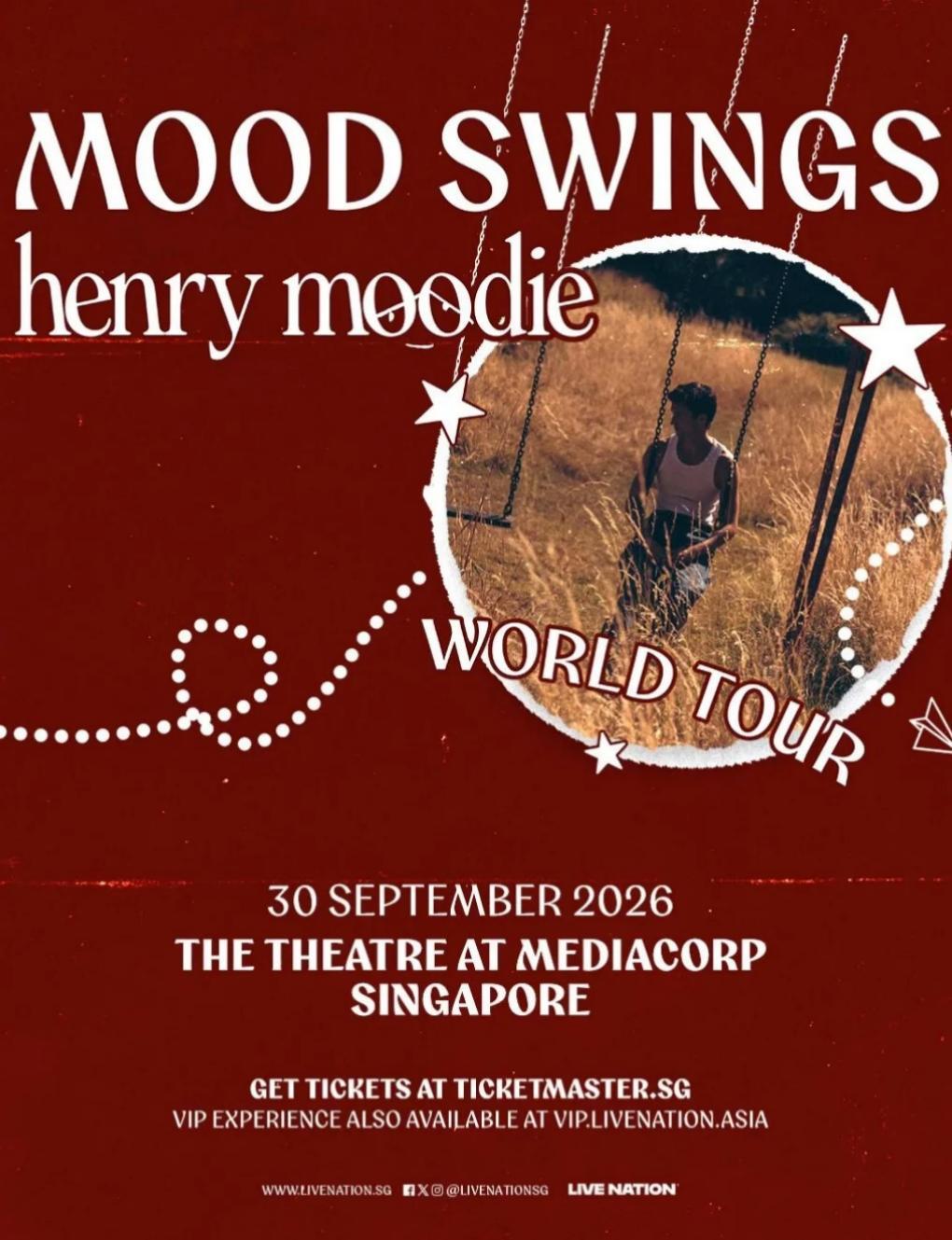 Henry Moodie: Mood Swings World Tour in Singapore