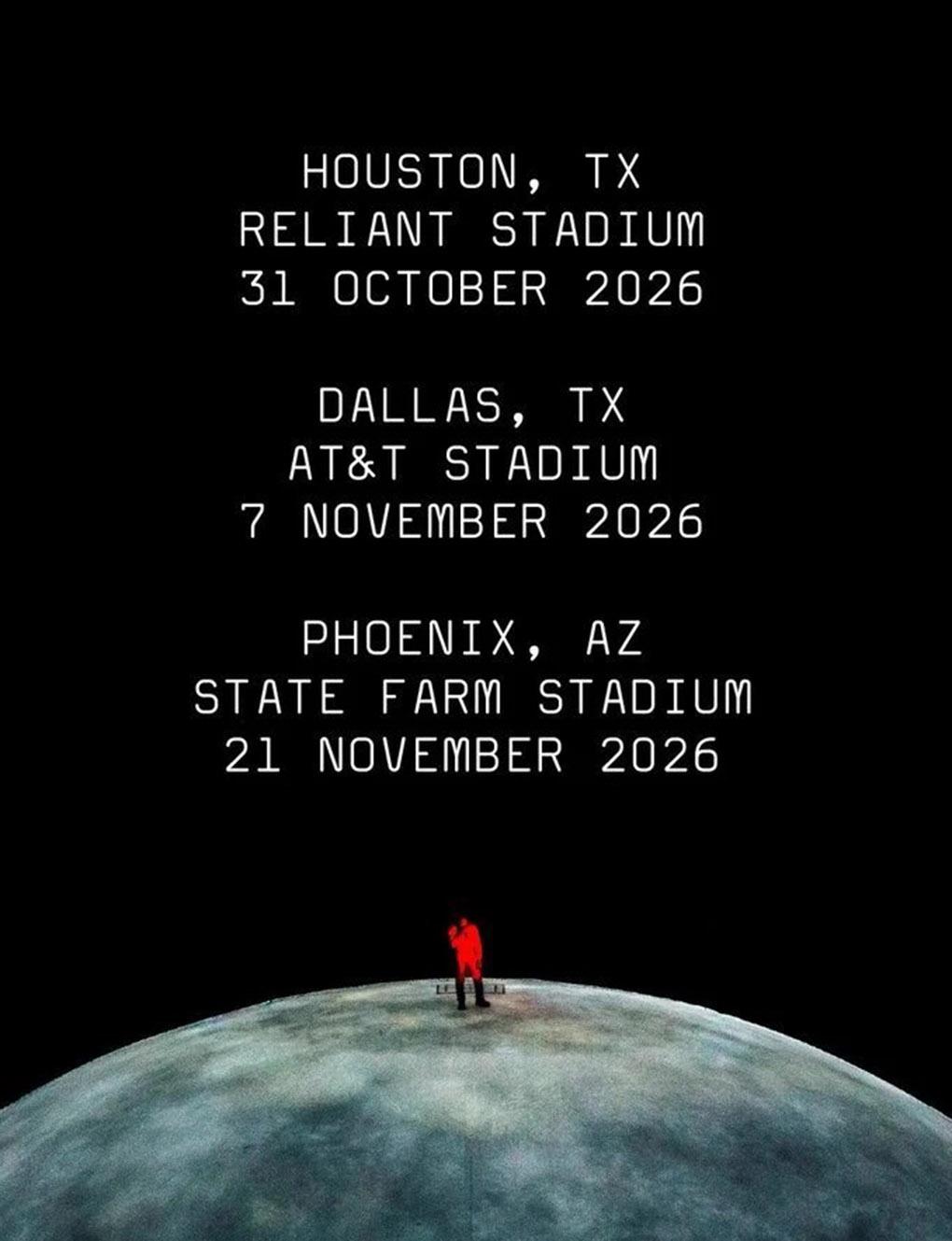 YE (Kanye) LIVE CONCERT Tour 2026 in Houston