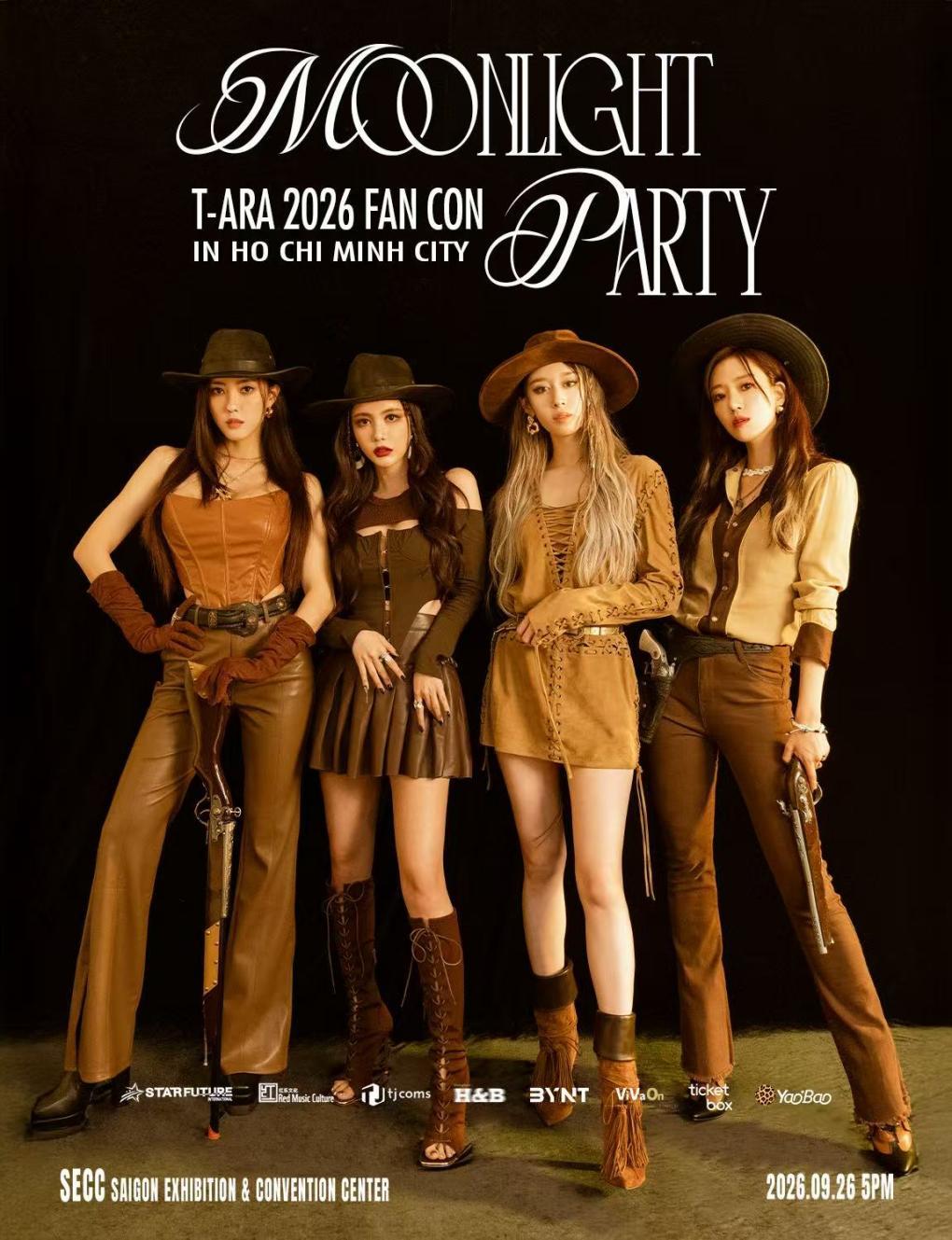 T-ARA 2026 FAN CON IN HO CHI MINH CITY [MOONLIGHT PARTY] in Vietnam